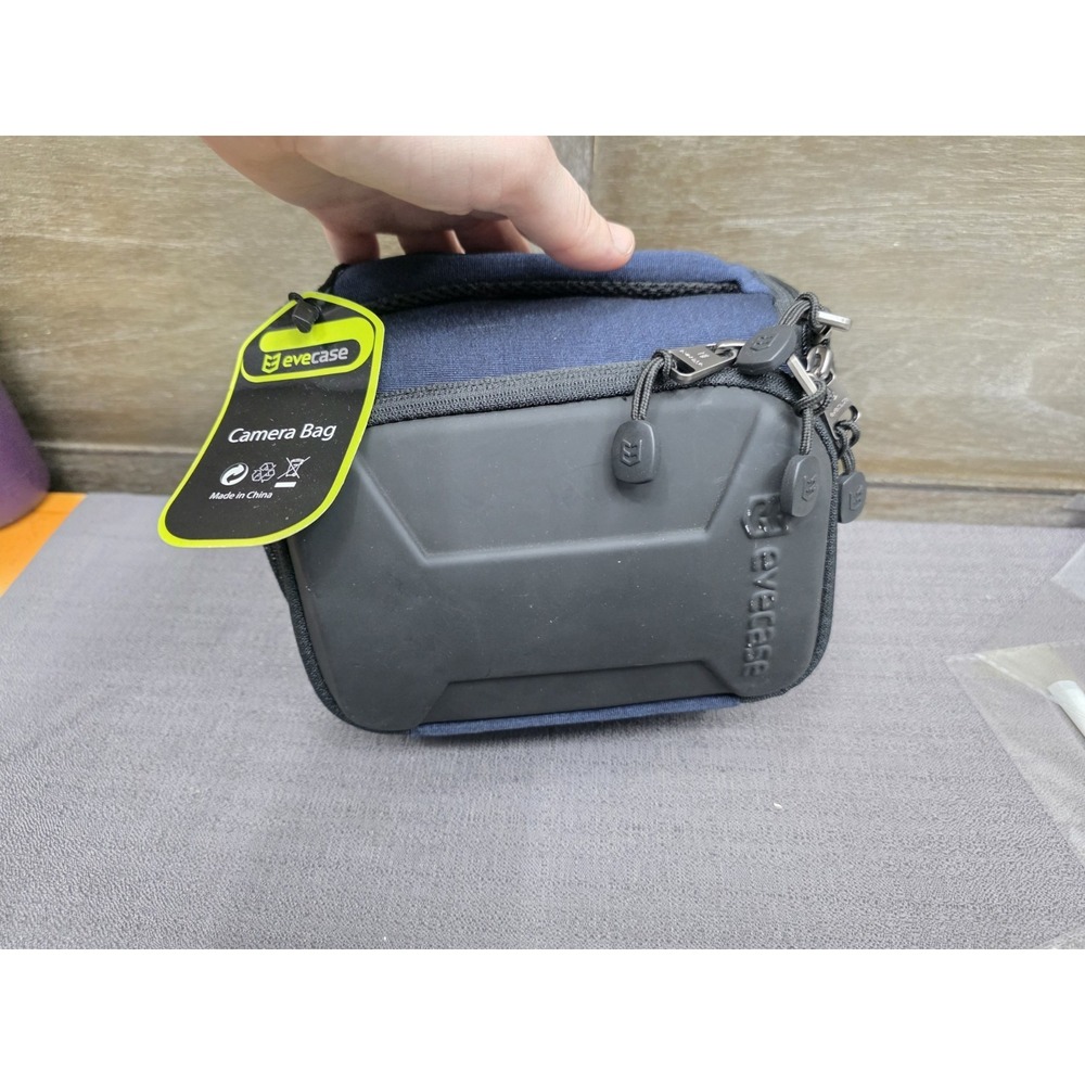 Evecase Camera Bag Hard Shell Shockproof Padded DSLR Mirrorless Case NWT